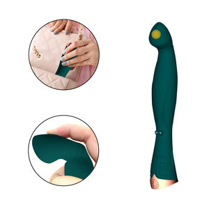 Fingerbewegungen Magie Männlich Weiblich Masturbation G-Punkt Klitoris-Vibrator schwarz Erwachsenen-Sex Silikon wiederaufladbarer Vibrator - Product Image 2