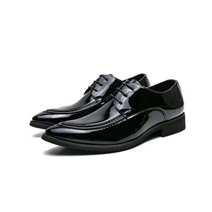 Zapatos Oxford de Cuero Genuino para Hombre, Estilo Italiano de Alta Gama, Hechos a Mano, para Boda, con Cierre Deslizante, Otoño, Ligeros, Bordados, Camuflaje - Product Image 1