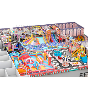 Crea un simpatico tema <span class=keywords><strong>Spongebob</strong></span> utilizzando attrezzature morbide per parchi giochi interni per bambini, che faranno sorridenti gioie ai più piccoli nel tuo animato centro. - Product Image 3