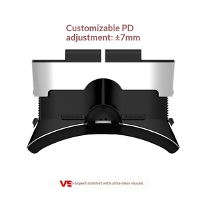 Casque de réalité virtuelle V5 tout-en-un, casque 4D, BOX audio-vidéo, lunettes VR, expérience immersive - Product Image 4