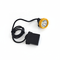 Lámpara de Seguridad para Casco LED KL8M Industrial, Portátil, Resistente al Agua, con Batería de Iones de Litio, IP65