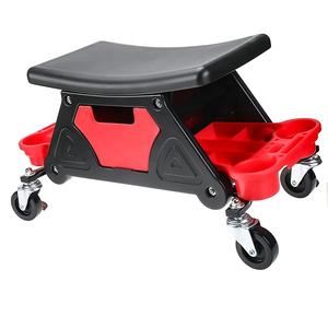 Siège de mécanique à roulettes pour tabouret de voiture robuste avec plateau organisateur de support de rangement - Product Image 4