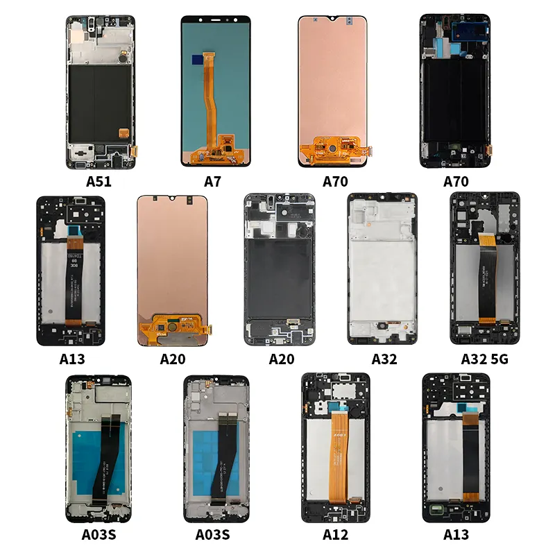 factory repair replacement mobile phone lcds lcd touch screen display for samsung screens a10 a02
