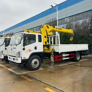 Camion grue à flèche droite FAW 4X2 5 tonnes |   4x2 avec stabilisateurs à vendre - Product Image 6