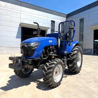 Tracteur miniature YTO à moteur diesel 50 CV COC, mini-tracteur à moteur diesel avec rotoculteur pour rizière