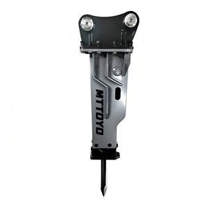 Martillo Demoledor Grande, Martillo Hidráulico, Accesorio para Excavadora, Repuestos para Excavadora, Rompedor Hidráulico de Rocas - Product Image 4
