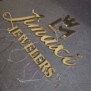 عالية السطوع الصمام علامة مضيئة إلكتروني المعادن رسائل حرف شعار الديكور للدعاية - Product Image 5