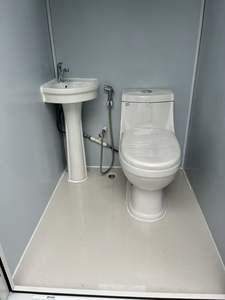 Systèmes de toilettes portables en acier écologiques et durables, installation facile, design moderne, unités chimiques mobiles pour lieux publics - Product Image 5