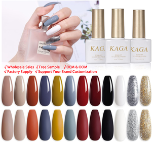 工厂价 免费样品 批发 无毒 可浸泡 高色素 28+ 天持久 HEMA TPO FREE UV 凝胶指甲油 - Product Image 1