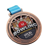 Trophée de la marque Vefit, nouveau modèle de médaille en métal pour les champions de ligue, souvenir pour les fans de football, impression sérigraphique, respectueux de l'environnement