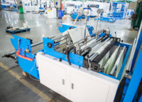 Qualité garantie, machine à fabriquer des sacs non tissés Ounuo entièrement automatique 3 en 1, machine à fabriquer des sacs en tissu non tissé