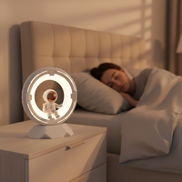 Projecteur d'étoiles LED pour Galaxy, veilleuse à commande tactile, lampe minimaliste colorée pour chambre à coucher, salon ou bureau