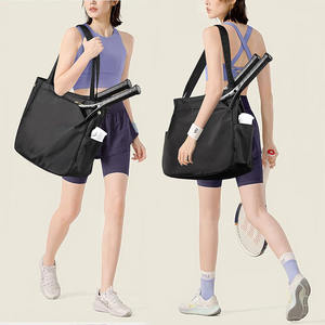 Free sample Wholesale Custom Tennis Racquet <b>Tote</b> <b>Bag</b> Tennis Racket Backpack <b>with</b> Shoes <b>Compartment</b> - Product Image 5