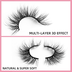 5 paires/plateau 3D stéréo Cat Eye Contour chaîne naturelle facile à utiliser longue durée vison cheveux synthétiques renard faux cils 0.07mm - Product Image 3