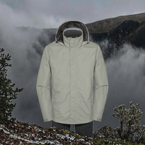 Chaqueta de Invierno Personalizada con Logotipo XL, Chaqueta Impermeable de Exterior con Capucha, Ligera, Cortavientos, con Cierre de Cremallera, Estampado Tejido - Product Image 2