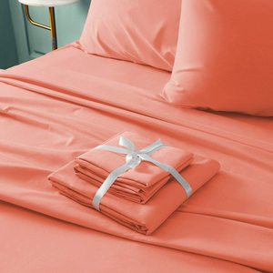 2200 Loạt Vua Kích Thước Sợi Nhỏ Chải Tấm Ga Giường Đặt 6Pcs Chất Lượng Tốt Nhất Cho Nhà Bệnh Viện Khách Sạn Sử Dụng Mềm Mại Massage Giường Phẳng Rắn - Product Image 3