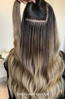 Extensiones de Cabello 100% Virgen Doble Trama Nano Ring Rubias Lisas Europeas Nano Punta Pura de Alta Calidad 2026 al por Mayor