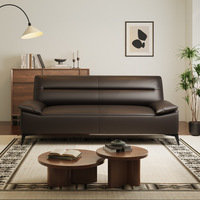Nouveau modèle 2025 – Canapé-lit modulaire pliable double usage au design moderne en cuir motif patte de chat avec structure en bois pour salon et petit appartement