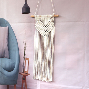 Tapices de Pared Tejidos en Macramé, Estilo Bohemio, Naturaleza Muerta, Hechos a Mano, 40x75cm, Decoración para el Hogar, Arte para el Dormitorio - Product Image 5