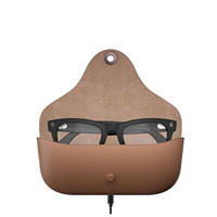 Lunettes intelligentes M98 800Wpixel avec interaction vocale, contrôle tactile, étui de chargement, reconnaissance d'objets et assistant IA