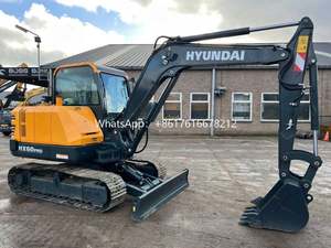 Excavadoras Pequeñas Hyundai HX 60, Mini Excavadoras, Excavadora de 5, 6, 7 y 8 Toneladas, Pintura Original, Excavadoras Usadas en Venta - Product Image 3