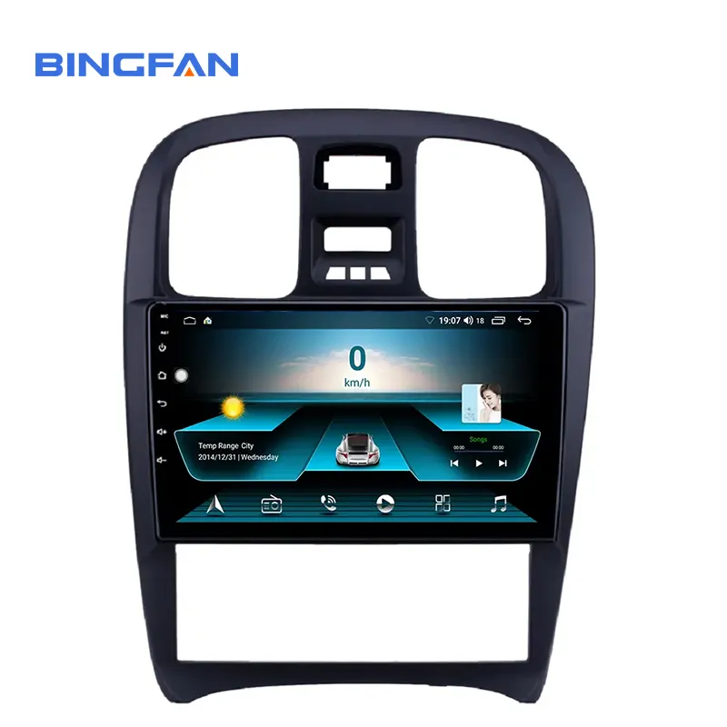 For Hyundai Sonata 2003-2009 Car Radio Multimedia Video DSP Amplifier Player Navigation GPS Android 10 2din