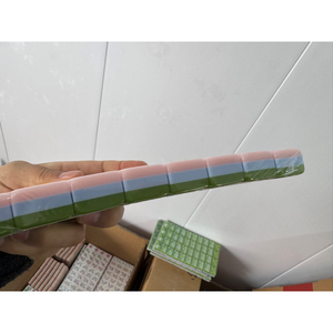 Juego de Mahjong Personalizado Oh My Four Layer, Color Verde Militar, 160 Piezas, Acrílico de Lujo, Estilo Lola Mary Benson - Product Image 3