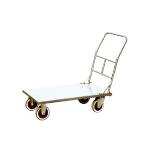Carrito de Transporte Médico Kangli de Acero Inoxidable, 800x500x230mm, de Una Sola Capa - Product Image 2