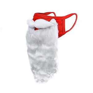 Barba Blanca de Santa Claus para Decoración Navideña, Barba de Disfraz de Papá Noel, Venta Caliente - Product Image 2