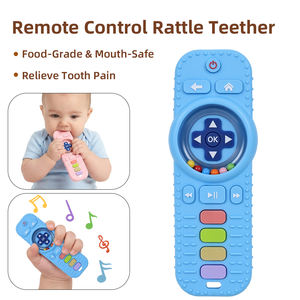 Juguete de Dentición Calmante para Bebés, Mordedor de Silicona para Bebés, Mordedor Libre de BPA para Recién Nacidos y Bebés - Product Image 2