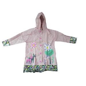 Imperméable court en PVC pour filles, réutilisable, design mignon, pour enfants de 1 à 10 ans, camping en plein air - Product Image 5