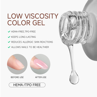 RONIKI vert HEMA TPO gratuit 31 couleurs résine fabriquée en usine imbiber le vernis à ongles Gel UV naturel longue durée pour Salon