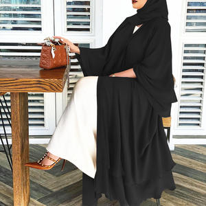 Abaya Islamica Aperta di Dubai in Vendita, Abito Turco, Abbigliamento Islamico, Abaya per l'EID - Product Image 6
