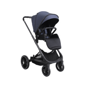 <span class=keywords><strong>Poussette</strong></span> bébé <span class=keywords><strong>3</strong></span>-<span class=keywords><strong>en</strong></span>-<span class=keywords><strong>1</strong></span> à vue panoramique avec housse coupe-vent entièrement fermée et panier de transport pratique - Product Image 6