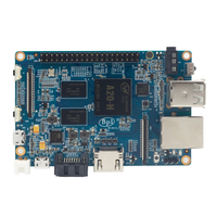 Banana Pi BPI M1+ avec puce Allwinner A20, 1 Go de RAM, ordinateur monocarte open source, compatible avec les systèmes Android et Lubuntu