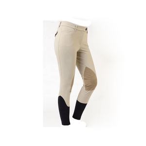 Mallas elásticas de 4 vías para montar a caballo, para mujer, con asiento de silicona completo, pantalones y jodhpur - Product Image 1
