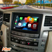 Lecteur multimédia vidéo de voiture Android Navigation GPS Radio Écran pour Lexus LX570 LX 570 2007-2015 Carplay Écran tactile