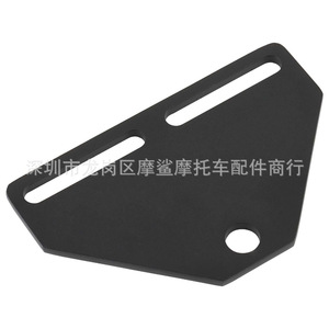 ขายึดไฟหน้ารถจักรยานยนต์สีดำชุบไฟฟ้าสำหรับฮาร์เลย์ เดวิดสัน ฮอนด้า คาวาซากิ ซูซูกิ ยามาฮ่า - Product Image 4