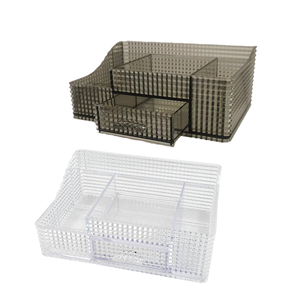 Caja <span class=keywords><strong>de</strong></span> Almacenamiento <span class=keywords><strong>de</strong></span> <span class=keywords><strong>Maquillaje</strong></span> <span class=keywords><strong>de</strong></span> Cristal <span class=keywords><strong>de</strong></span> Lujo a Precio <span class=keywords><strong>de</strong></span> Fábrica, Caja <span class=keywords><strong>de</strong></span> Almacenamiento <span class=keywords><strong>de</strong></span> <span class=keywords><strong>Maquillaje</strong></span> <span class=keywords><strong>de</strong></span> Cristal Transparente Blanca y Negra - Product Image 1