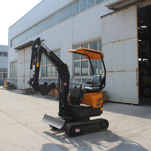 <span class=keywords><strong>Mini</strong></span>-excavatrice sur chenilles <span class=keywords><strong>Rhinoceros</strong></span> <span class=keywords><strong>XN16</strong></span> de 1,5 à 2 tonnes avec moteur Yanmar, boîte de vitesses PLC, roulement, capacité de la benne de 0,045 m³, garantie d'un an - Product Image 4