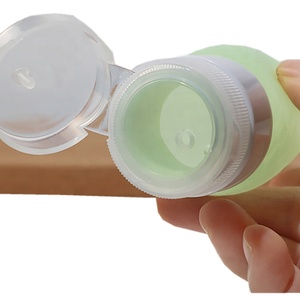 Custom Logo 50ml 2/3 oz Silicone <b>Travel</b> <b>Bottles</b> Leak-Proof Portable <b>Travel</b> Silicone Squeeze Lotion Reusable <b>Toiletry</b> <b>Bottle</b> 60ml - Product Image 5