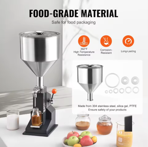 Macchina per il riempimento di liquidi in acciaio inossidabile multifunzione manuale 5-100ml riempitivo regolabile per bottiglie 11,5 l forniture per caffè/tè/caffè <span class=keywords><strong>Espresso</strong></span> - Product Image 4