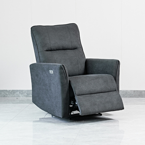 Juego de sofás de lujo para sala de estar, sillón reclinable eléctrico con carga USB, cómodo sillón reclinable - Product Image 4