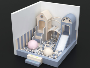 Equipo de Juegos Interior para Niños, Duradero, Ecológico y Suave, con Estructura de Escalada Multinivel para la Diversión en el Jardín de Infancia - Product Image 5