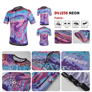Darevie Custom Racing Sport Team Neon Ciclismo <span class=keywords><strong>Ropa</strong></span> Apparels OEM Diseño Sublimación Impresión Roadbike Ciclismo <span class=keywords><strong>Ropa</strong></span> Hombres - Product Image 4