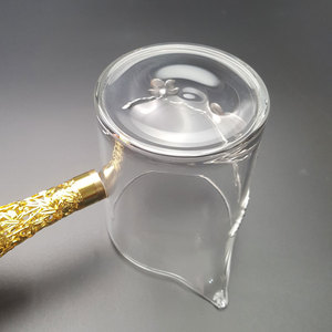 Vendita calda di alta qualità squisito di vetro Set <span class=keywords><strong>da</strong></span> tè per versare la <span class=keywords><strong>tazza</strong></span> di tè con manico in metallo - Product Image 3