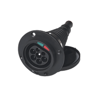 Nouvelle prise de charge AC EV de type 2 IEC62196 avec 16A/32A et 120V-240V pour utilisation automobile