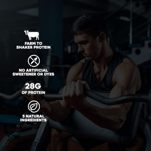 Suministro de fábrica Aislado de proteína de suero 100% OEM Precio al por mayor Mejora el crecimiento muscular Apoya la longevidad Salud Colágeno alimentado con pasto - Product Image 2