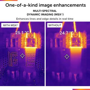 กล้องถ่ายภาพความร้อน FLIR TG268 - ความละเอียดสูงพิเศษแบบ Spot IR 320x240 (160x120 Native IR) พร้อมเลเซอร์ Bullseye ระดับเชิงพาณิชย์ มาตรฐาน IP54 - Product Image 2
