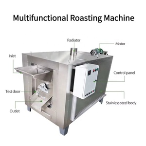 เครื่องย่าง Torreya Pecans แบบแม่เหล็กไฟฟ้าเครื่องคั่วเมล็ดแตงโมถั่วสนถั่วบราซิล - Product Image 3